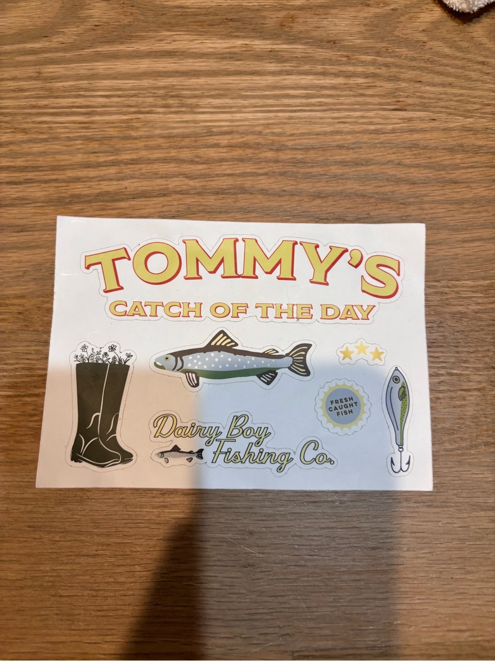 Dairy Boy Sticker Set Limited Edition Rare